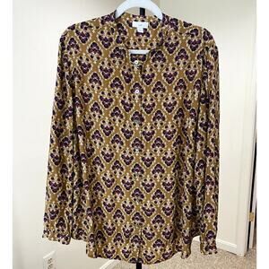 J. Jill Button Front Top - Size 2X (EUC)